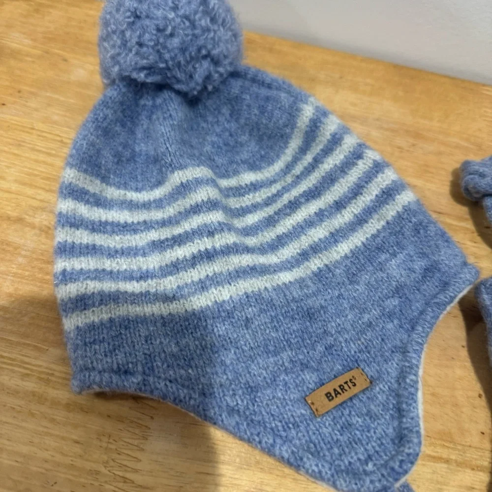 Barts Baby‎ Rylie Earflap Beanie and mittens